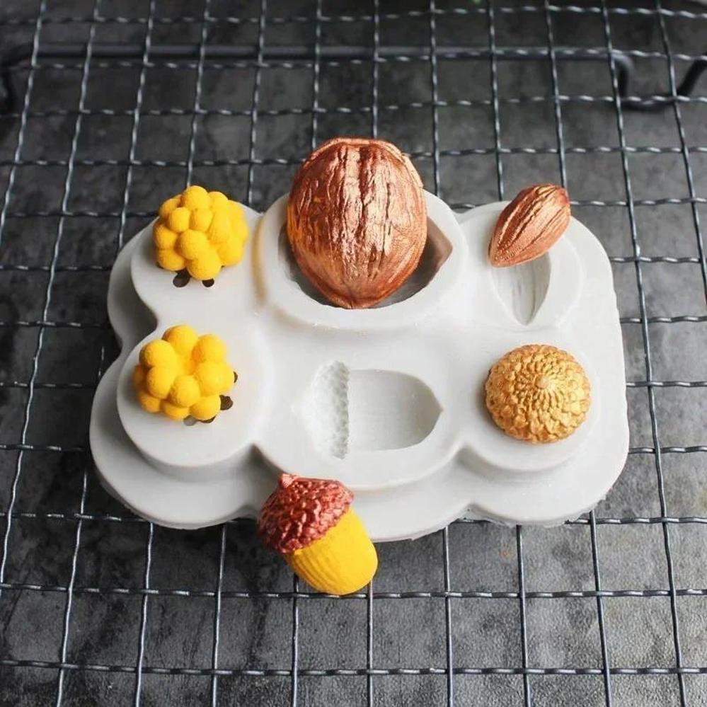 Baking Kitchen Kids - Nut Chocolate Silicone Mold DIY Handmade
