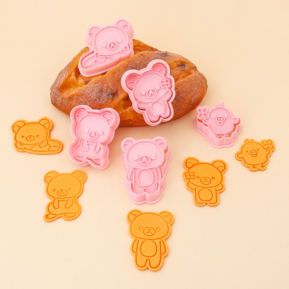 Kitchen And Baking Tools - Cookie Cutters Cartoon Bear Biscuit Mold