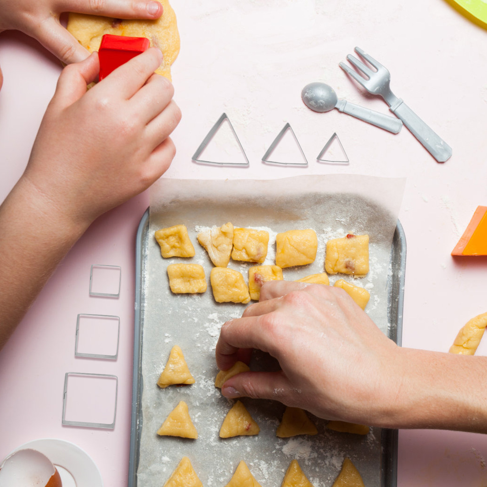 24Pcs Stainless Steel Biscuit  - Cookie Cutter Set review and price