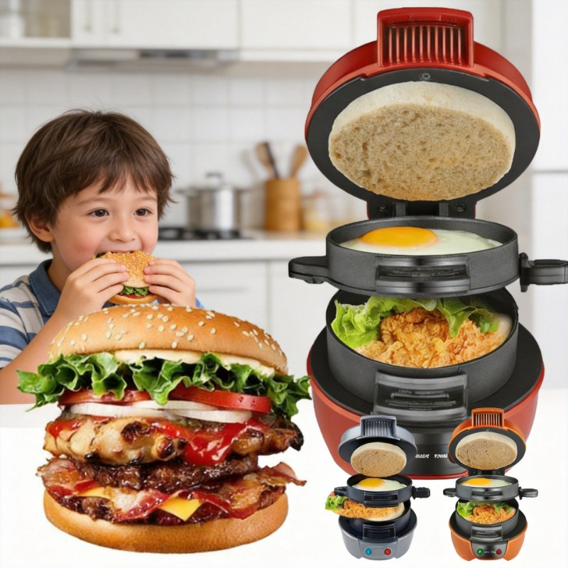 220V 110V Mini Electric Burger - Kitchen Baking Timer review and price