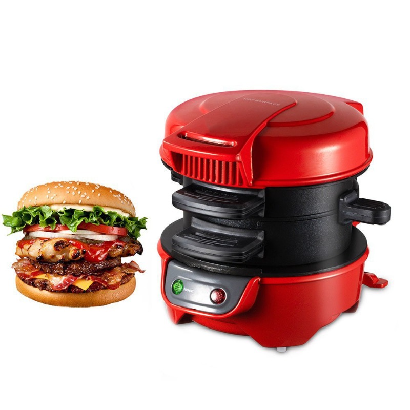 220V 110V Mini Electric Burger - Kitchen Baking Timer review and price