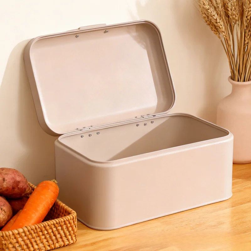 Metal Bread Box,Dry Food Stora - Kitchen Baking Counter review and price