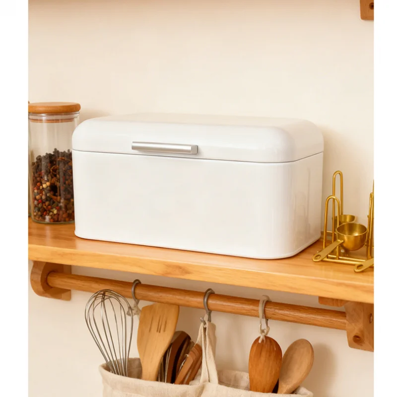 Metal Bread Box,Dry Food Stora - Kitchen Baking Counter review and price