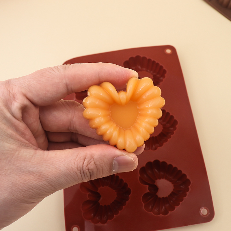 Heart-shaped Silicone Chocolat - Kitchen And Baking Tools review and price