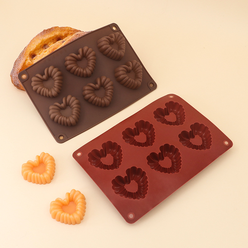 Heart-shaped Silicone Chocolat - Kitchen And Baking Tools review and price