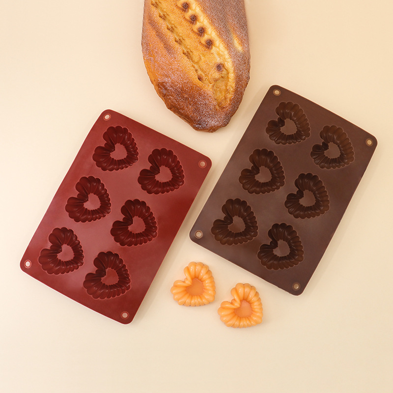Heart-shaped Silicone Chocolat - Kitchen And Baking Tools review and price