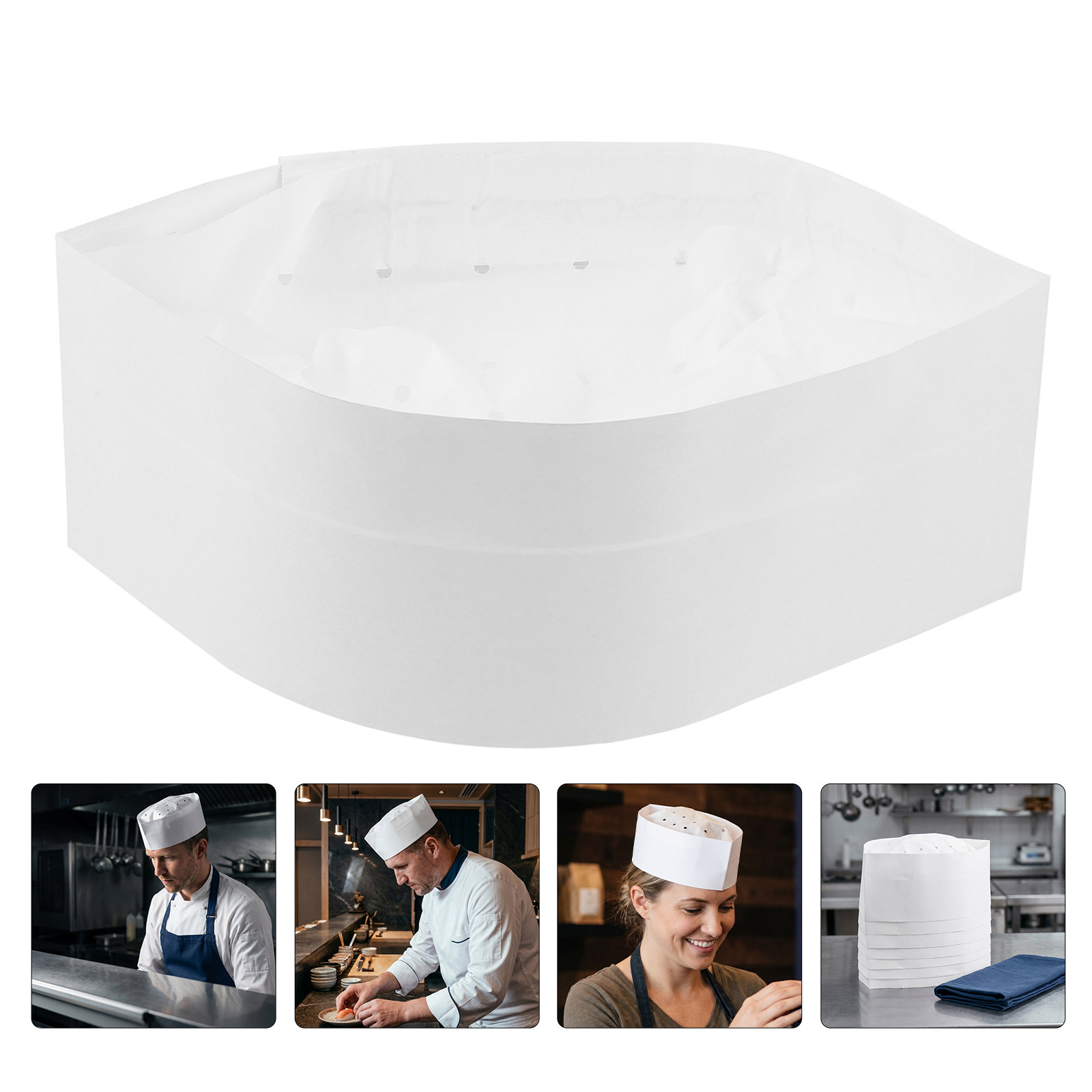 30pcs Disposable paper Chef Sk - Kitchen Baker review and price