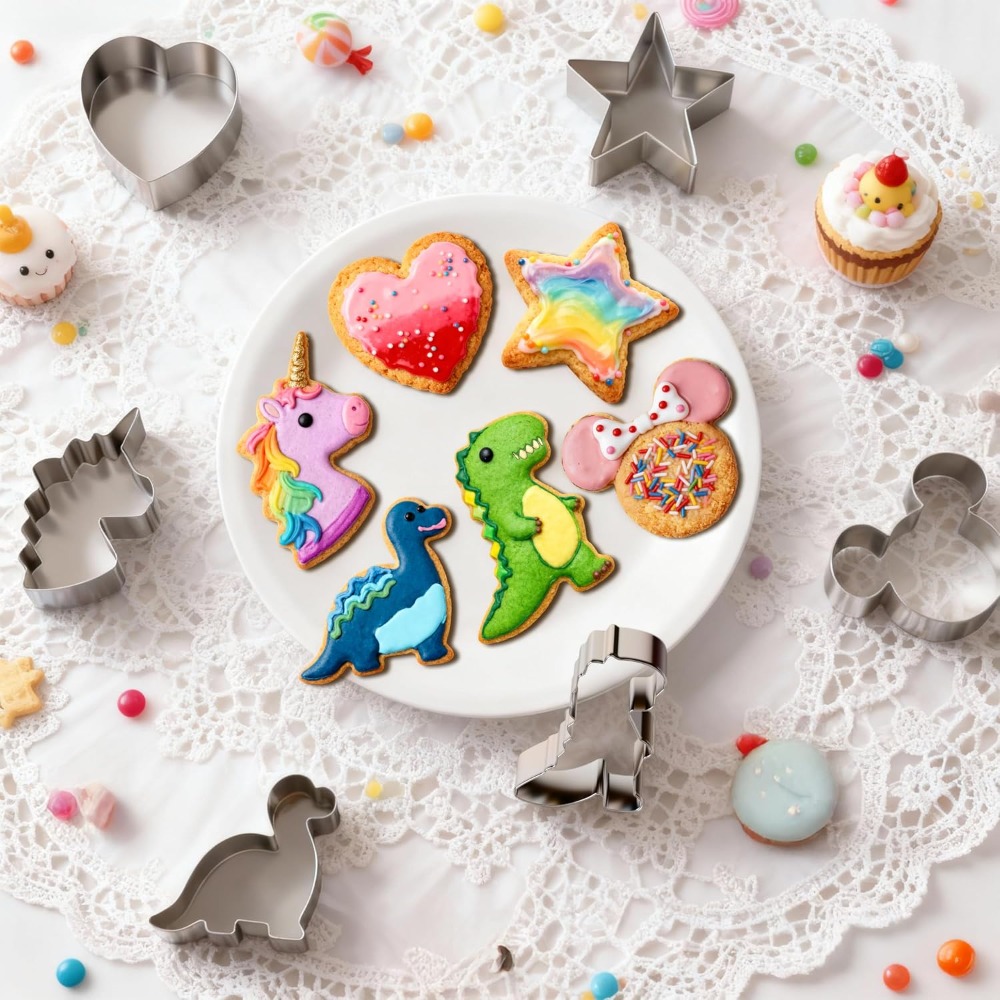 Stainless Steel Cookie Cutters - Cookie Cutter Set review and price