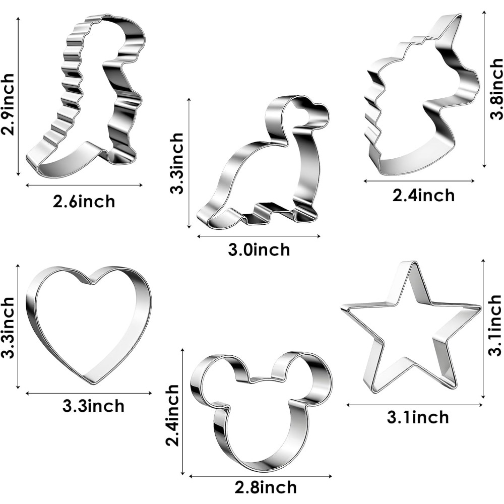 Stainless Steel Cookie Cutters - Cookie Cutter Set review and price