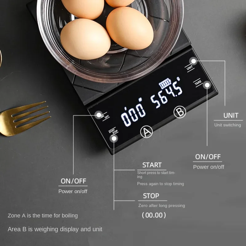 USB Charging Kitchen Coffee Sc - Kitchen Baking Timer review and price