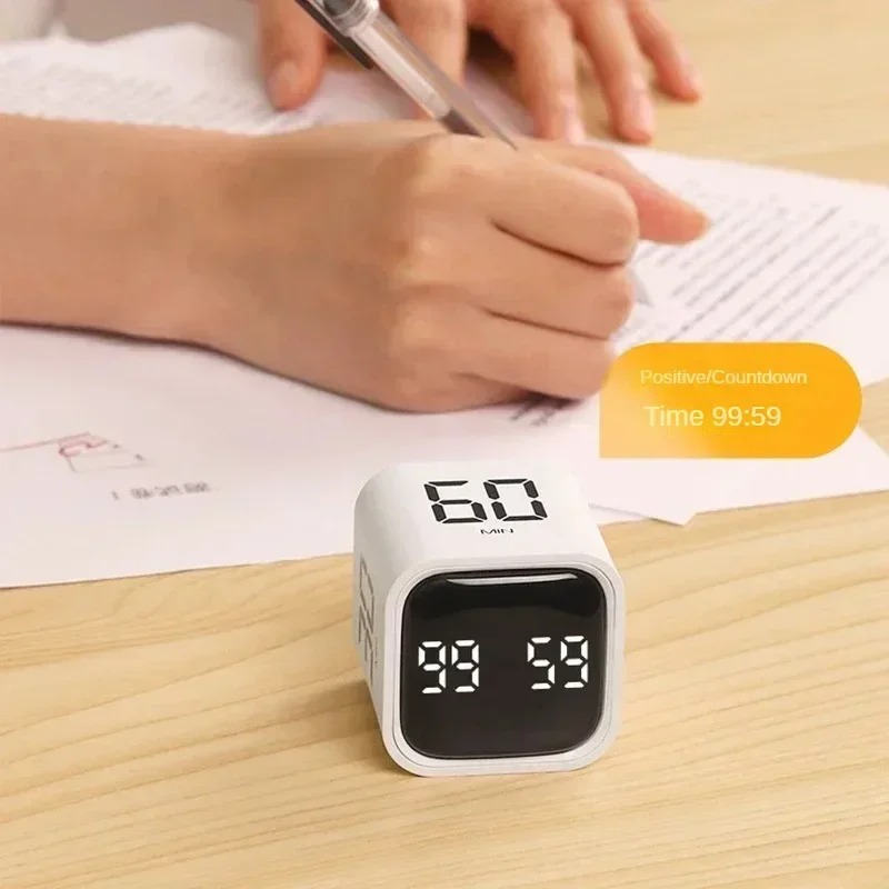 Portable Gravity Flip Cube Tim - Kitchen Baking Timer review and price