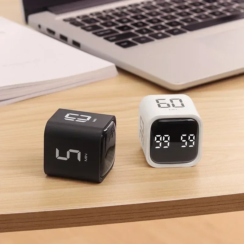 Portable Gravity Flip Cube Tim - Kitchen Baking Timer review and price