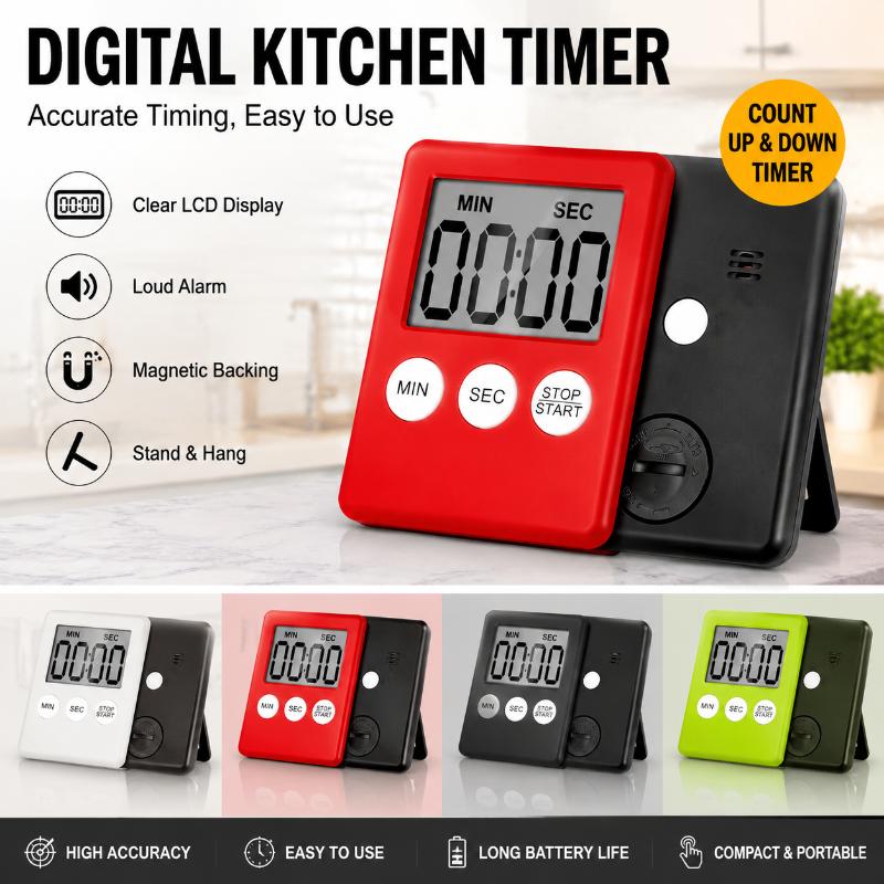 [New] Magnetic Digital Kitchen - Kitchen Baking Timer review and price