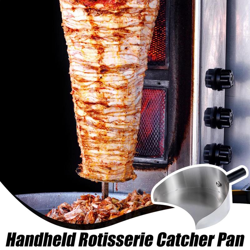 Handheld Meat Catcher BBQ Shov - Kitchen Baking Tray Organiser review and price
