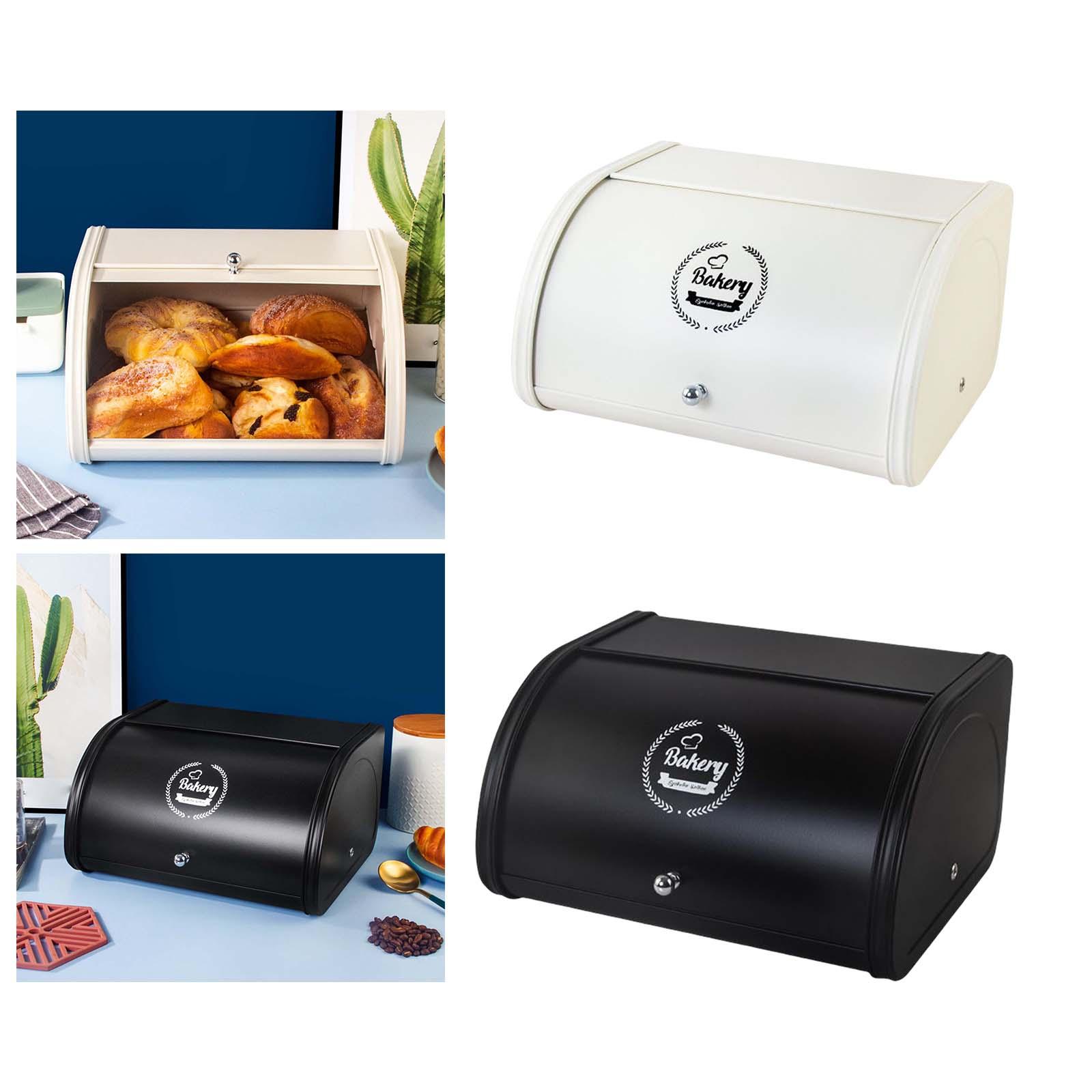 Metal Bread Box Bin Organizati - Kitchen Baking Counter review and price