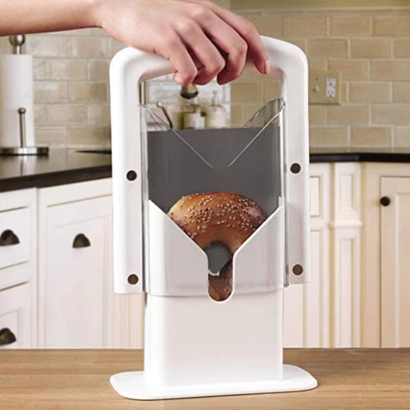 Bagel Bread Slicer Guide Cutte - Kitchen Baking Counter review and price
