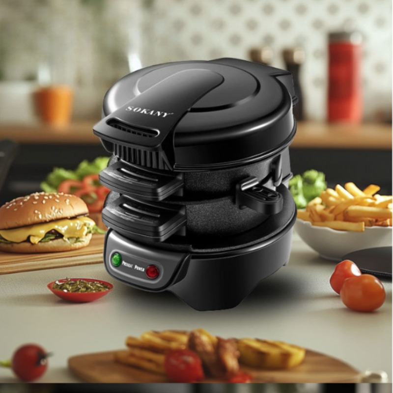 220V 110V Mini Electric Burger - Kitchen Baking Timer review and price