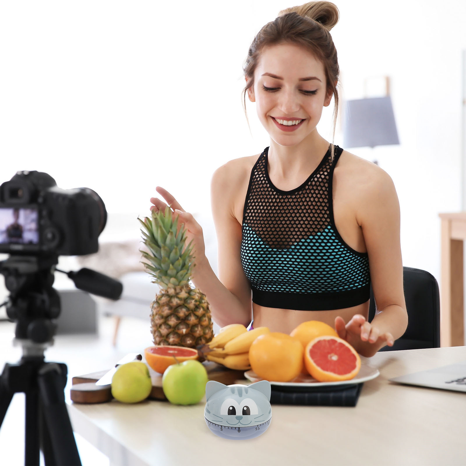 1Pcs Cartoon Cat Kitchen Timer - Kitchen Baking Timer review and price