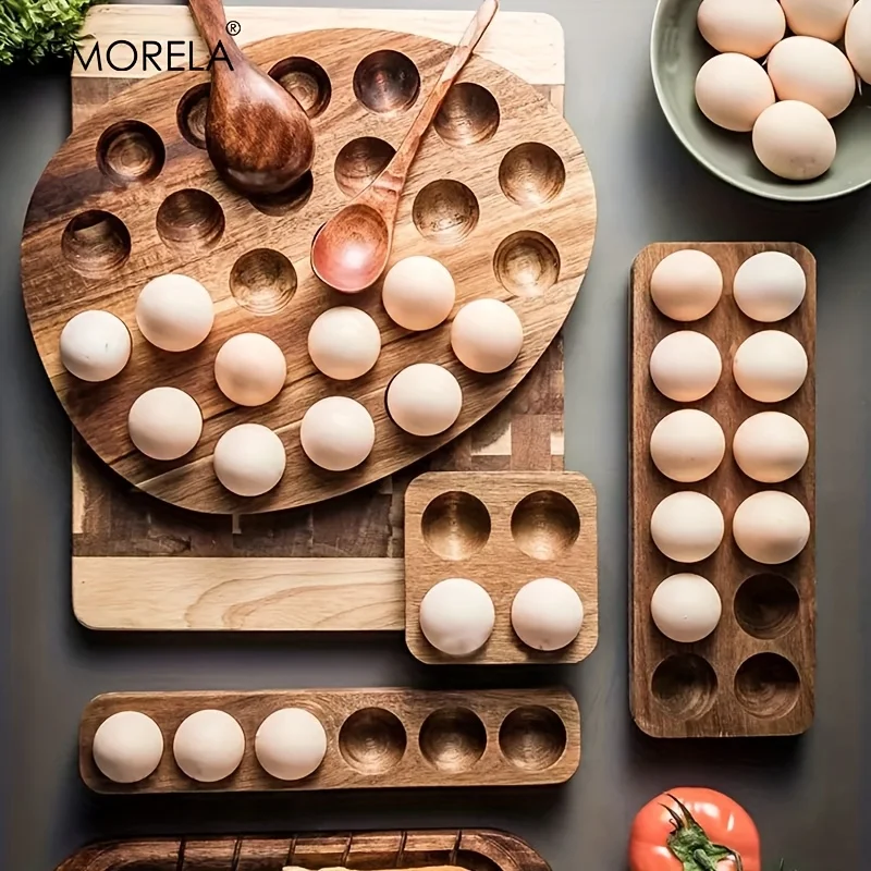 KEMORELA 1PCS Modern Wooden Eg - Kitchen Baking Tray Organiser review and price