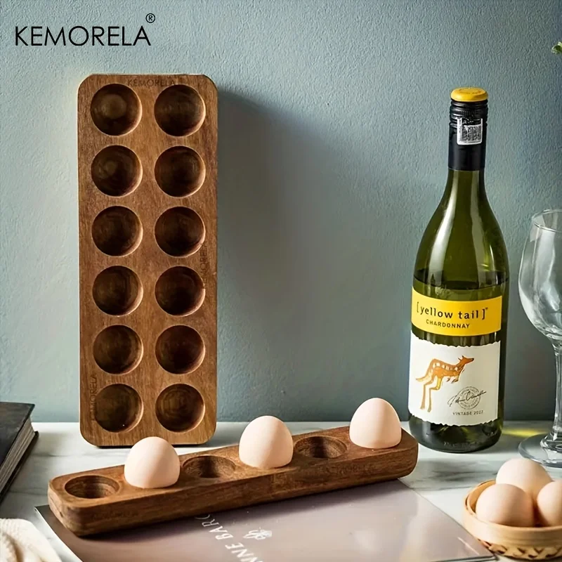 KEMORELA 1PCS Modern Wooden Eg - Kitchen Baking Tray Organiser review and price