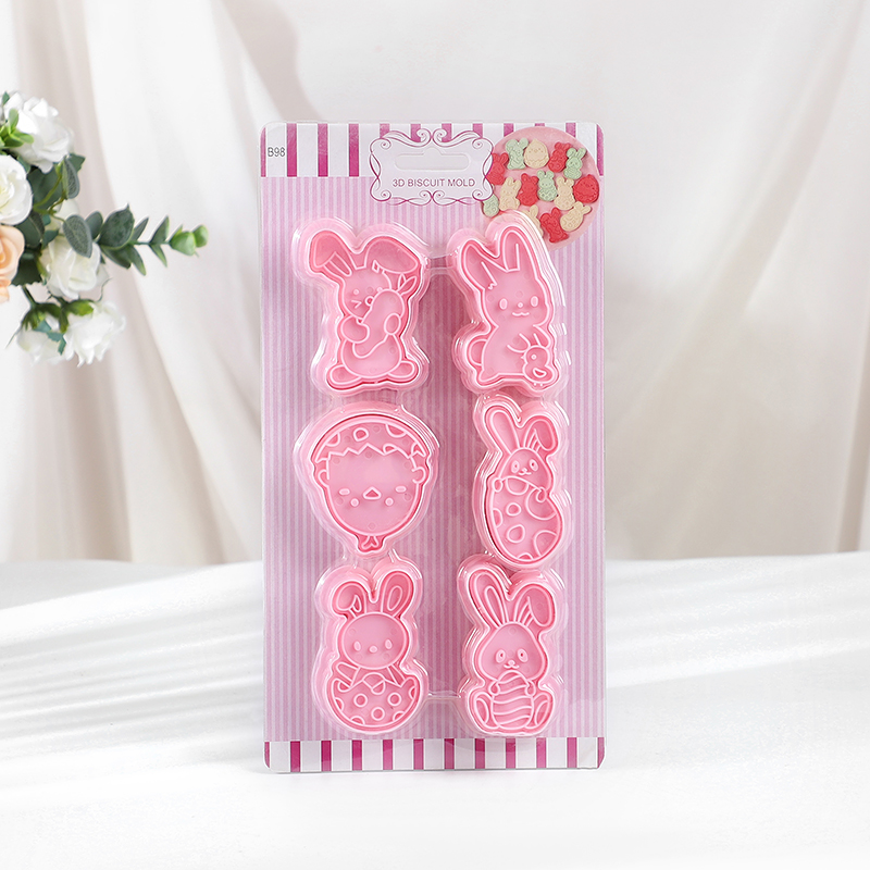 6pcs/Set Easter Bunny Cookie C - Cookie Cutter Set review and price