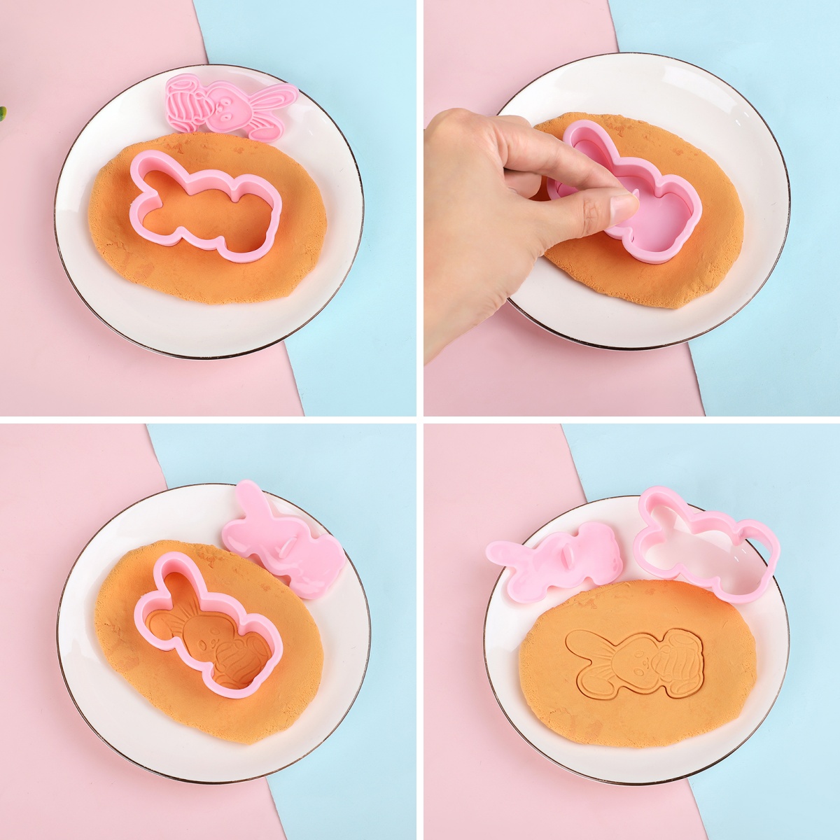 6pcs/Set Easter Bunny Cookie C - Cookie Cutter Set review and price