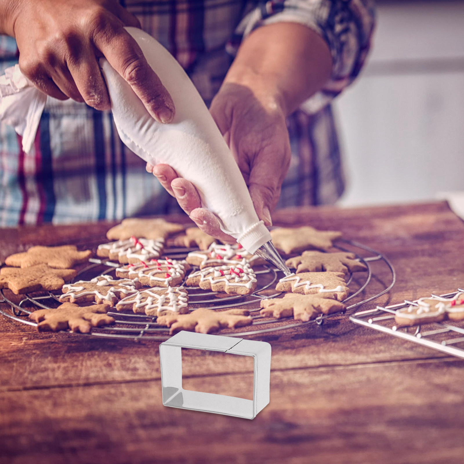 3Pcs Stainless Steel Cookie Cu - Cookie Cutter Set review and price