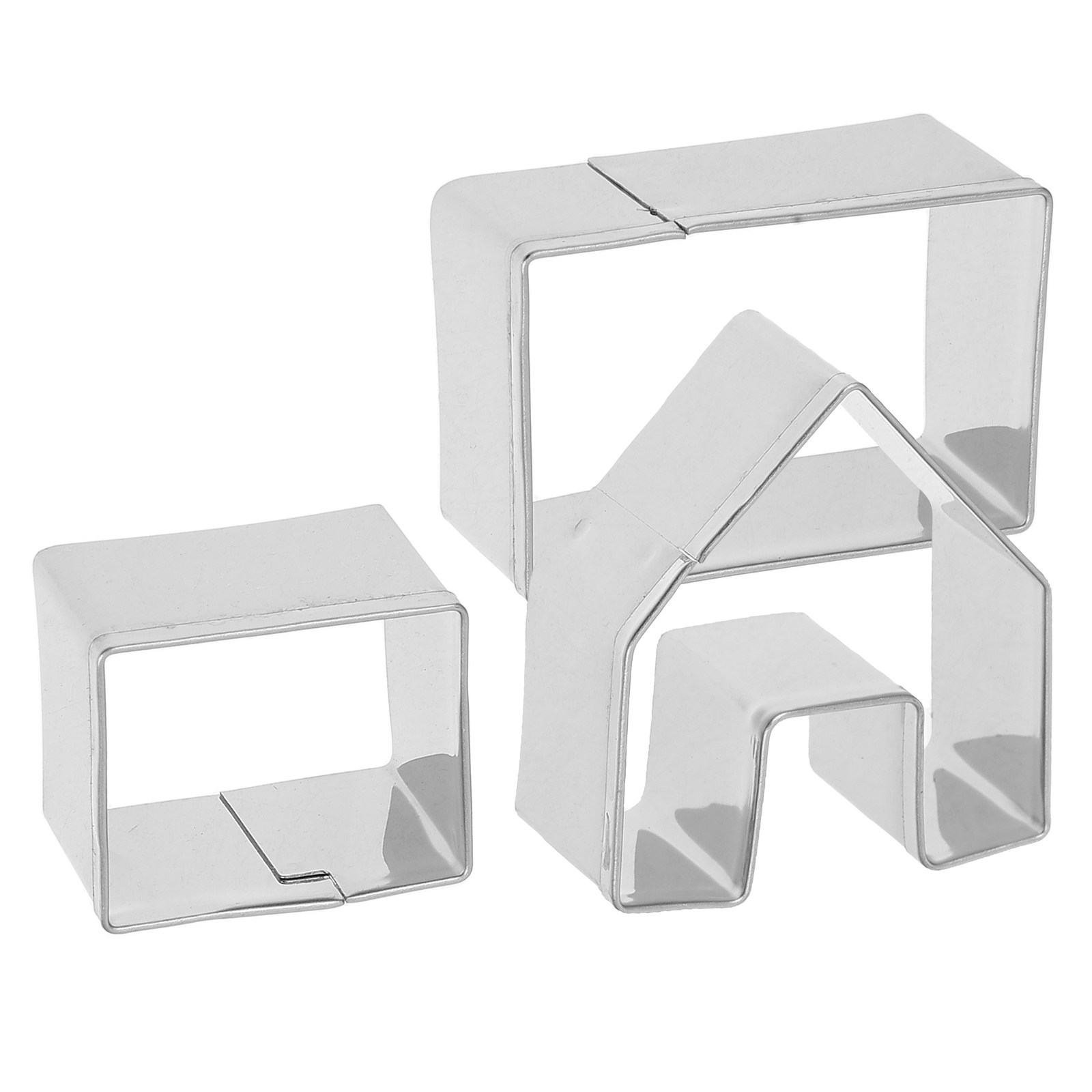 3Pcs Stainless Steel Cookie Cu - Cookie Cutter Set review and price