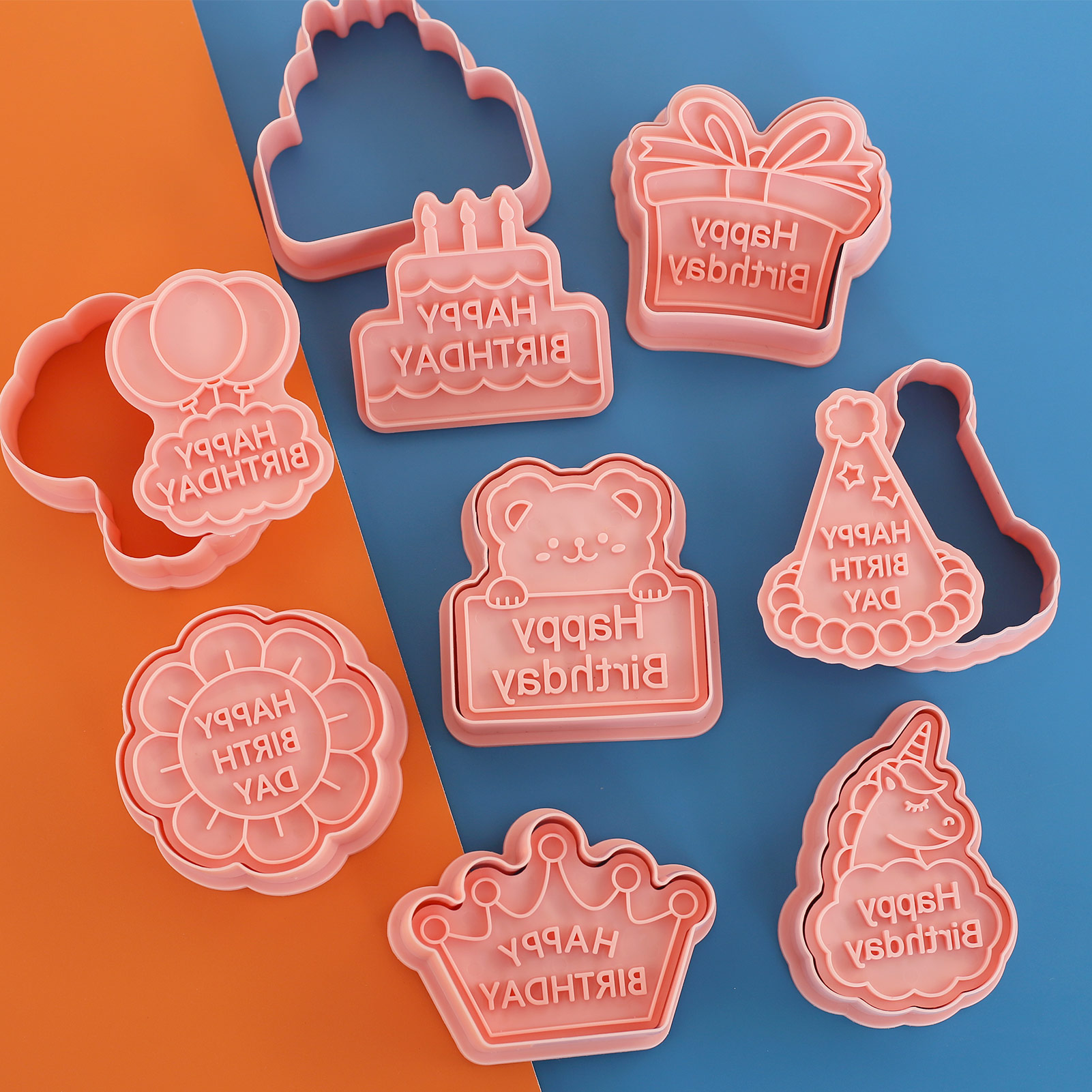 8pcs Happy Birthday Cookie Cut - Baking Kitchen Kids review and price