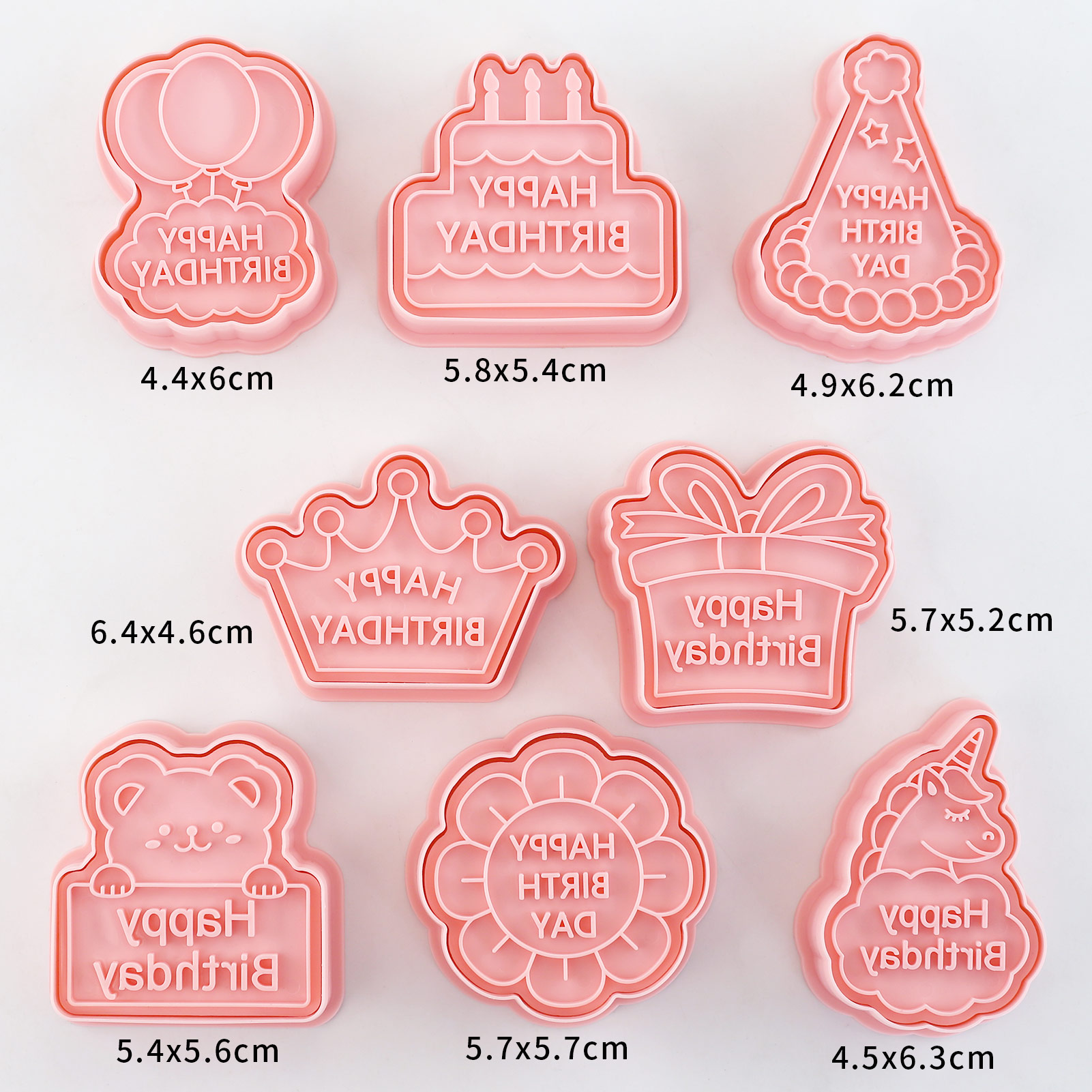 8pcs Happy Birthday Cookie Cut - Baking Kitchen Kids review and price