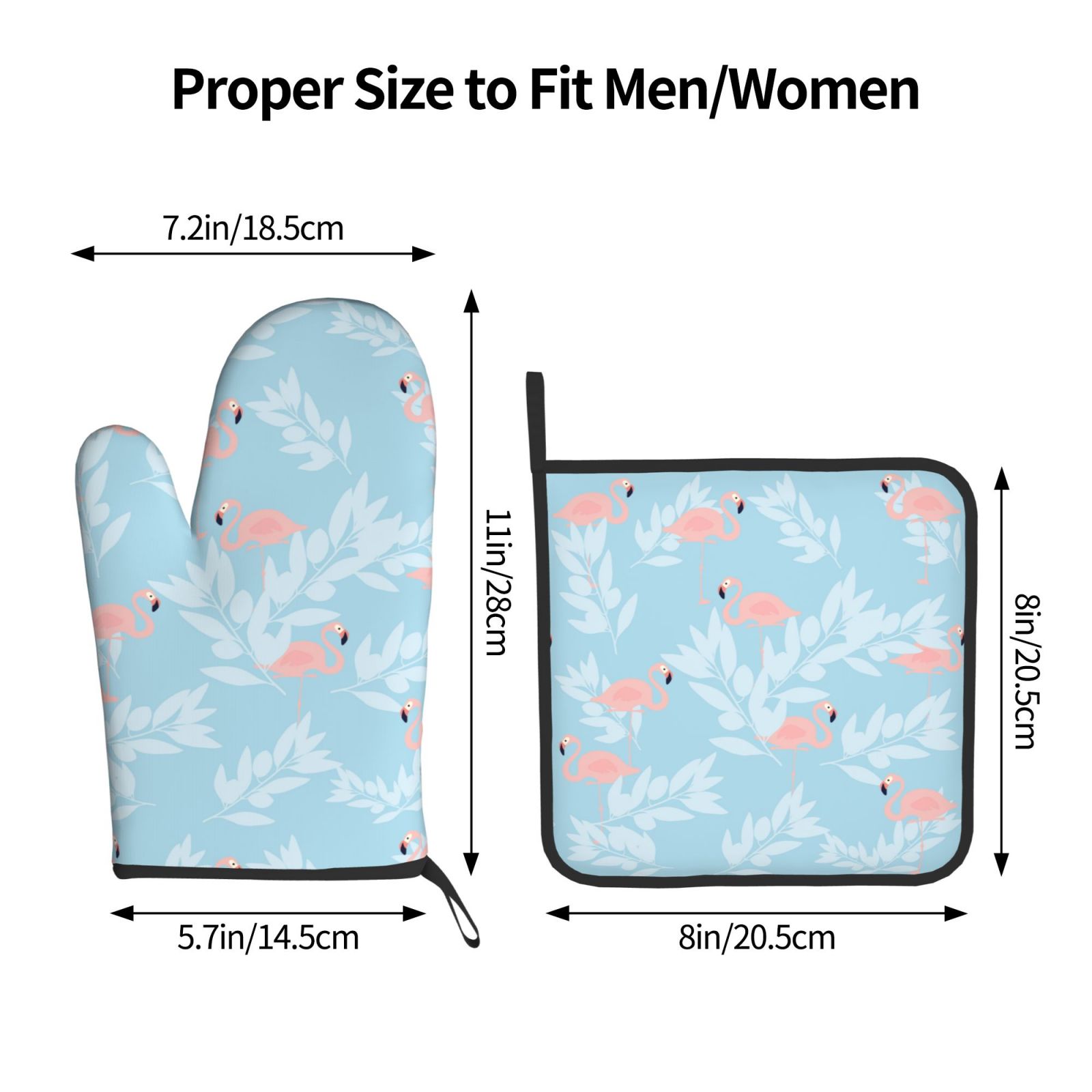 Flamingo Oven Mitts and Pot Ho - Kitchen Baking Counter review and price