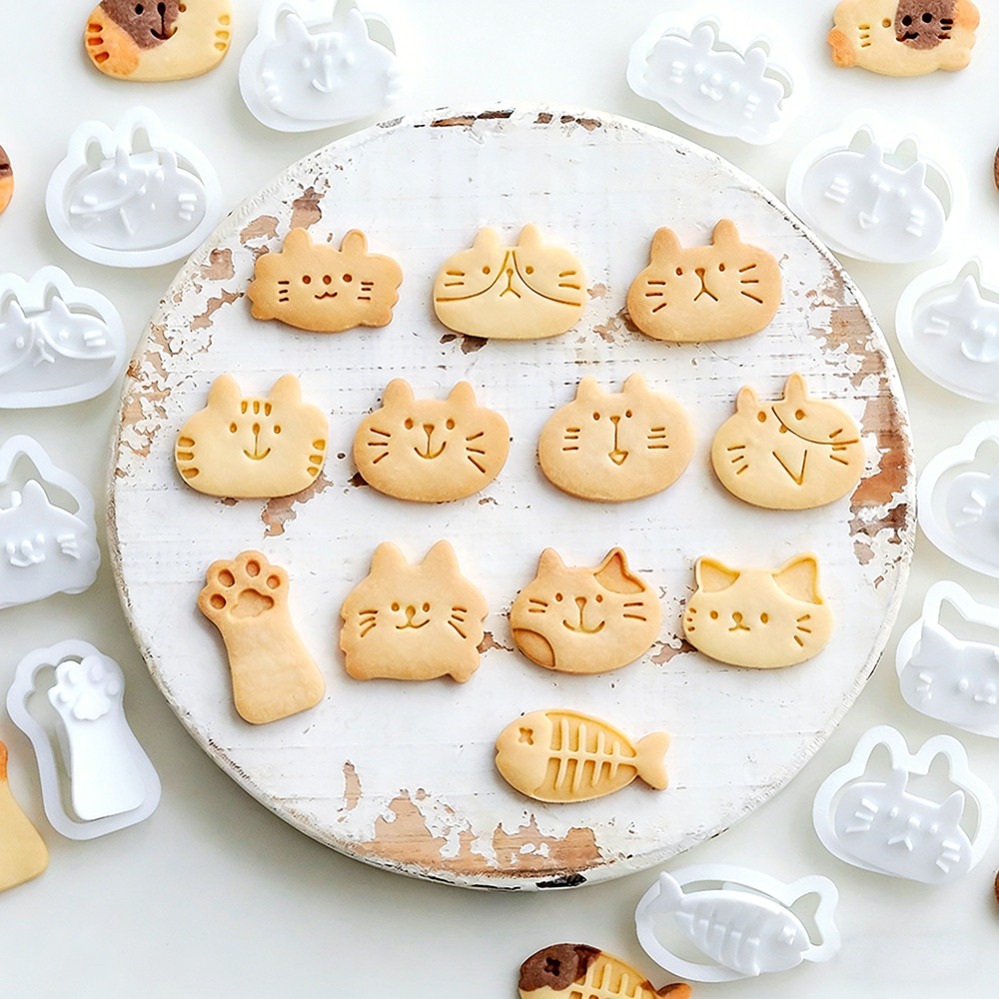 Cute Kitten DIY Stamp Cookie C - Kitchen And Baking Tools review and price