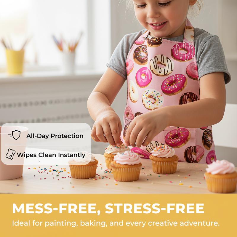 New Kids Polyester Art Smock W - Baking Kitchen Kids review and price