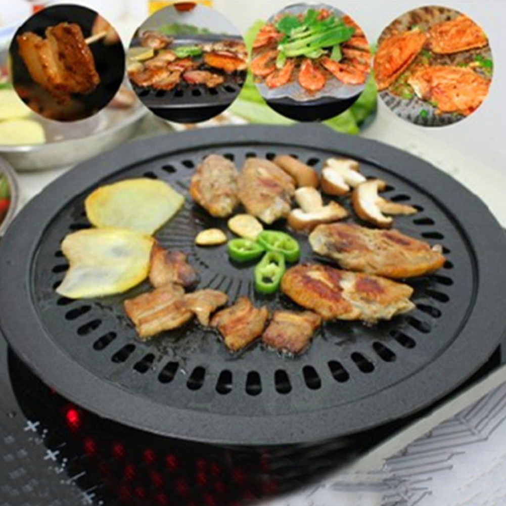 Smokeless Barbecue Grill Pan G - Kitchen Baking Tray Organiser review and price