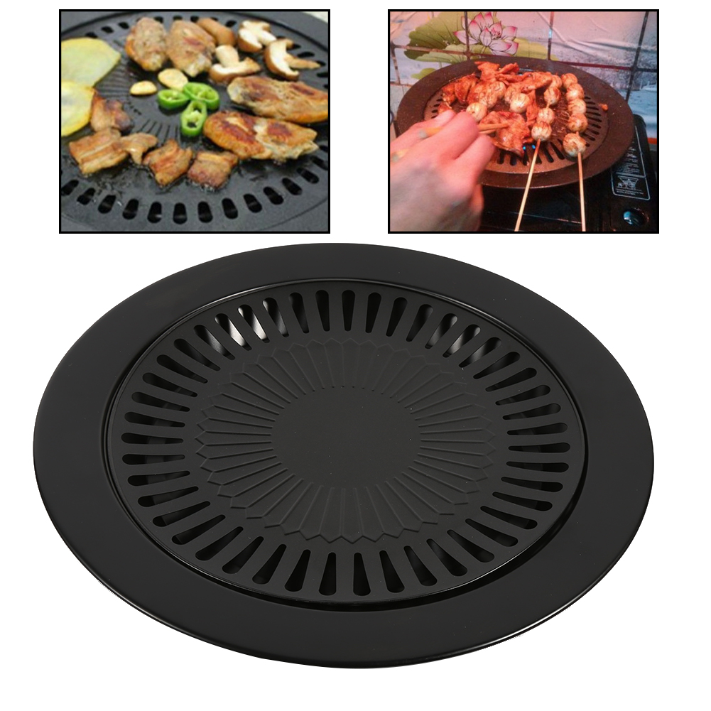 Smokeless Barbecue Grill Pan G - Kitchen Baking Tray Organiser review and price