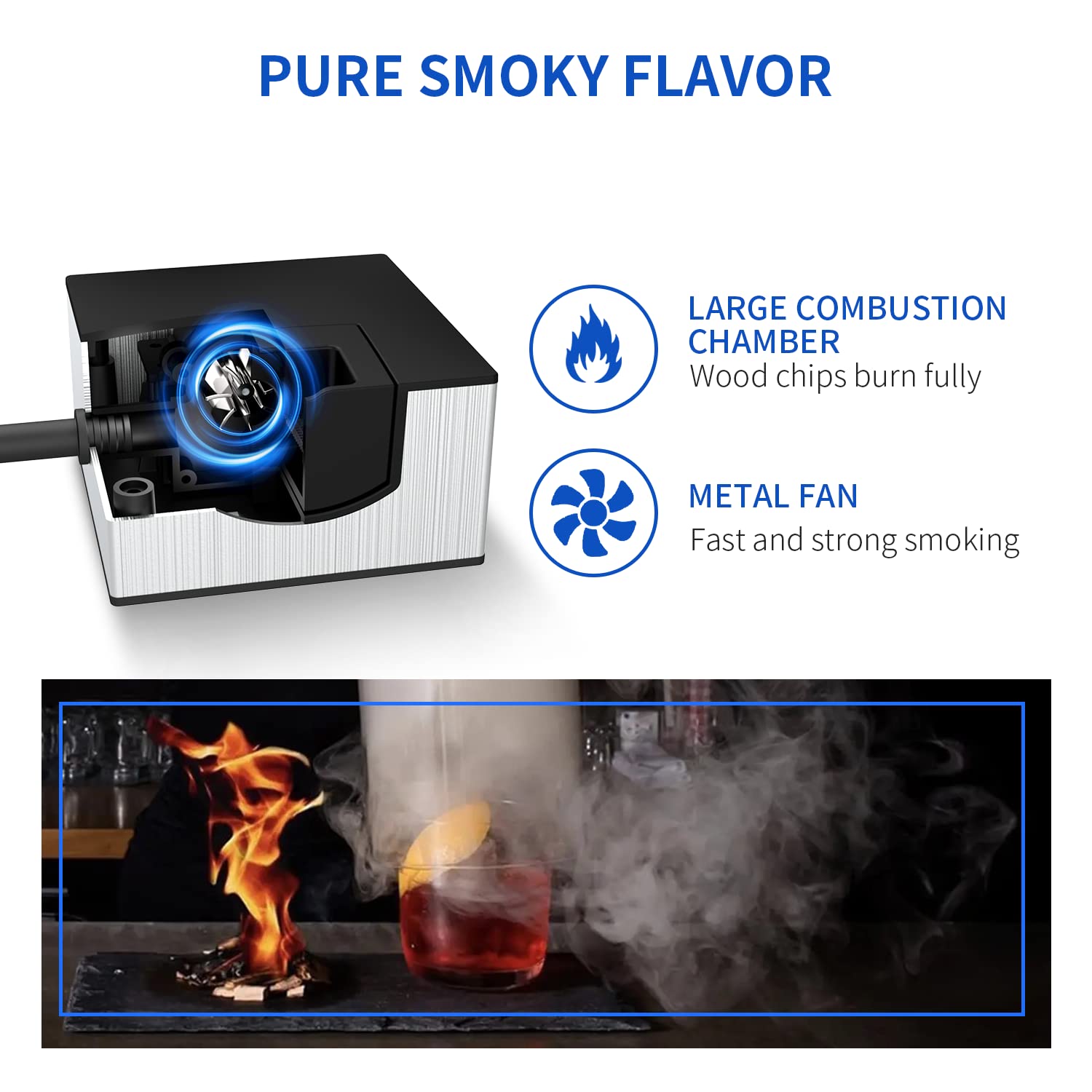 Portable Cocktail Smoker Food  - Kitchen Baking Timer review and price