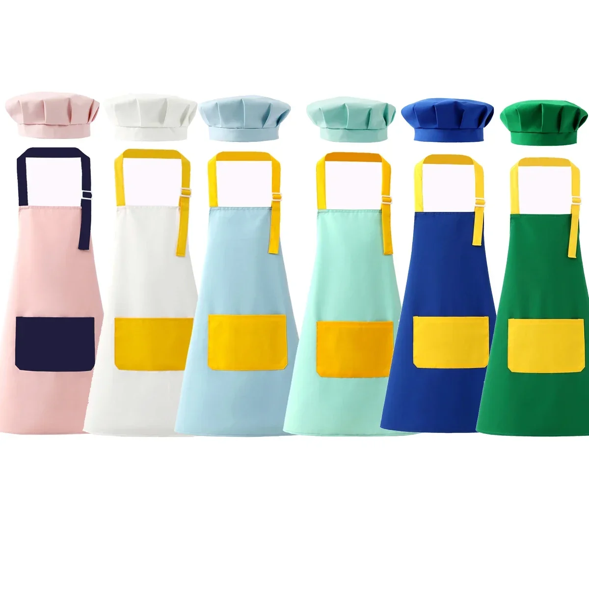 Kids Apron and Chef Hat Set Ad - Baking Kitchen Kids review and price