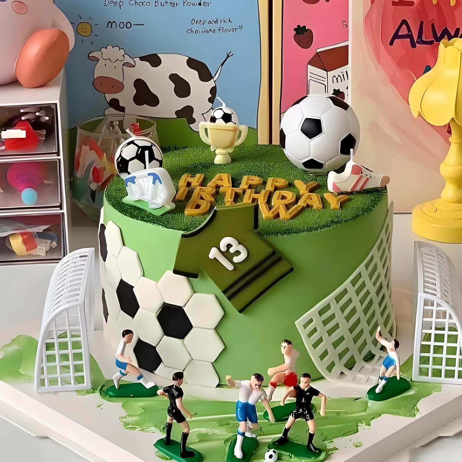 4PCS Football Themed Cookie Cu - Cookie Cutter Set review and price