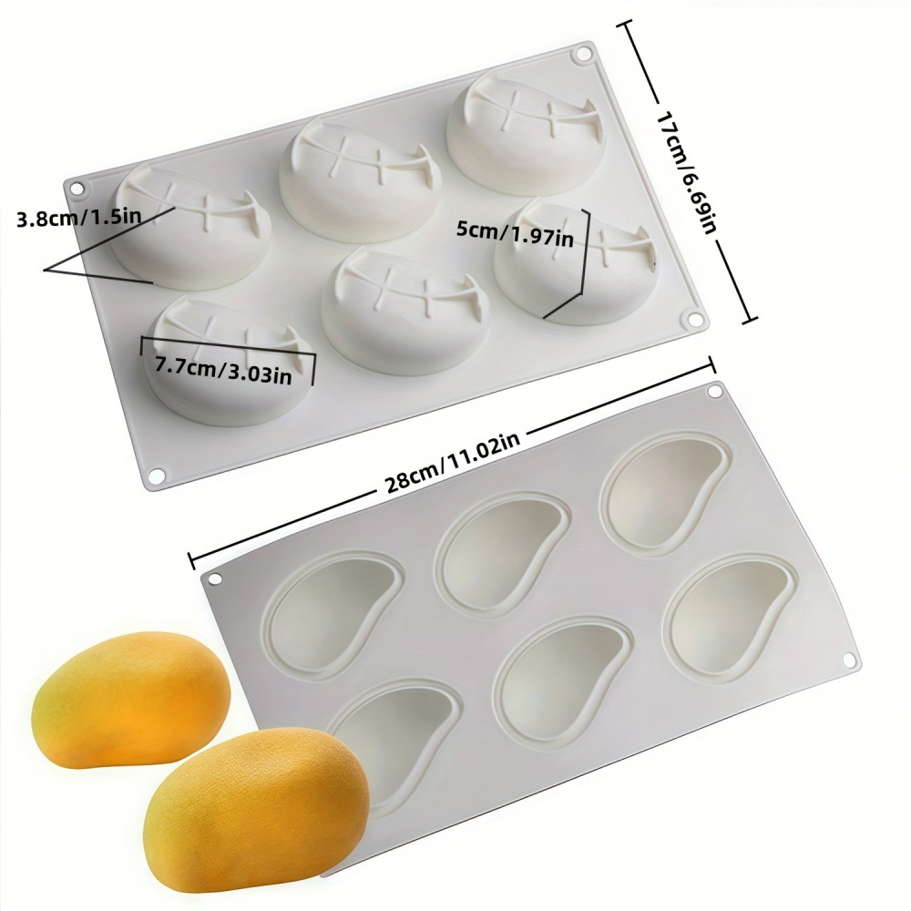 3D Mango Design Silicone Cake  - Kitchen And Baking Tools review and price