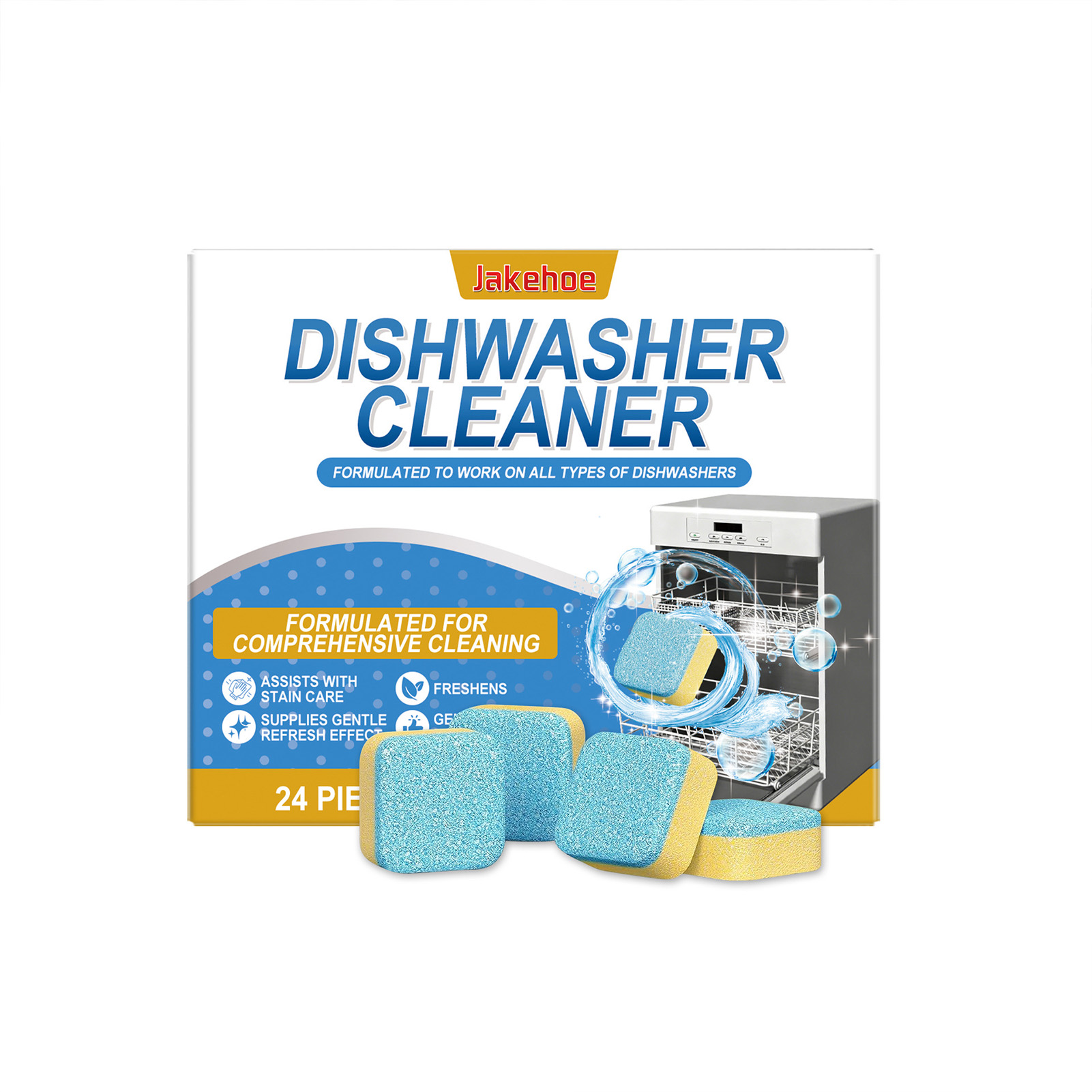 Dishwasher Cleaner Tablets Pow - Kitchen Cleaner Baking Soda review and price