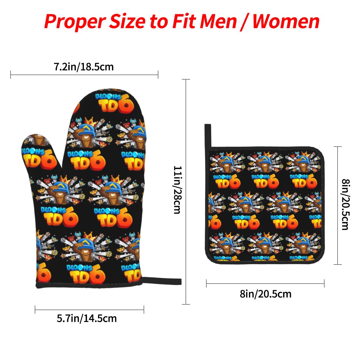 Bloons Td 6 For Kids Oven Mitt - Baking Kitchen Kids review and price